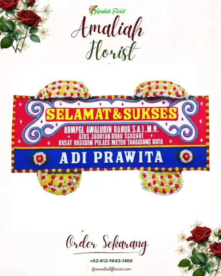 Papan Bunga Ucapan Selamat parungponteng